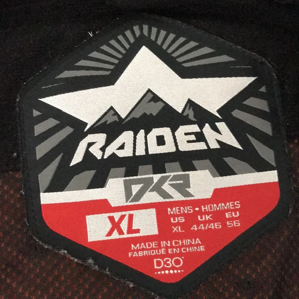 THE ICON Rainden DKR D30 Men Motorcyclist Jacket | XL